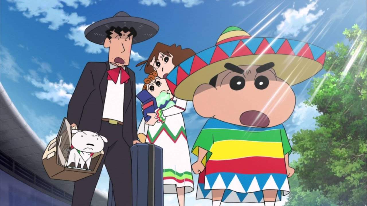 ชินจัง เดอะมูฟวี่ ผจญภัยต่างแดน กับสงครามกระบองเพชรยักษ์ - Crayon Shinchan My Moving Story Cactus Attack - 2015